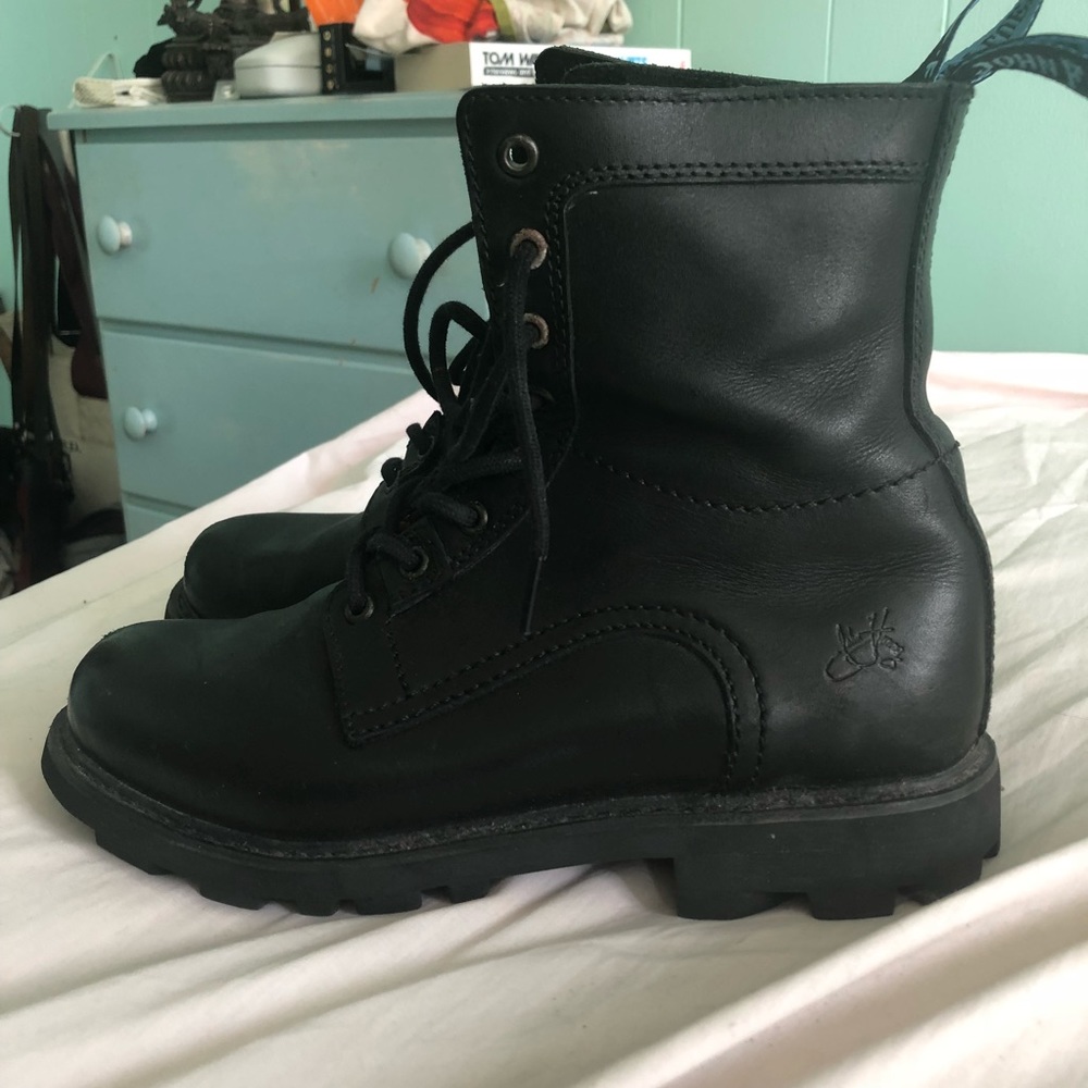 John Fleuvog combat boots
